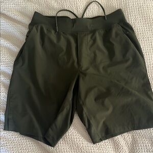 Olive Green lululemon mens Athletic Shorts